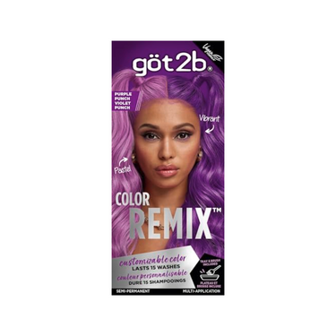 Schwarzkopf got2b Color Remix Semi-Permanent Hair Dye – Purple Punch - 094 - ANNS BEAUTY SUPPLY